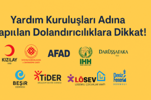 yardım dolandırıcılığı